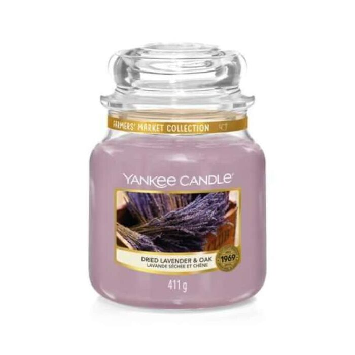 Yankee Candle Dried Lavender & Oak - Medium Jar0